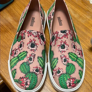Melissa Women's Cactus Print SlipOn Shoes - Pink